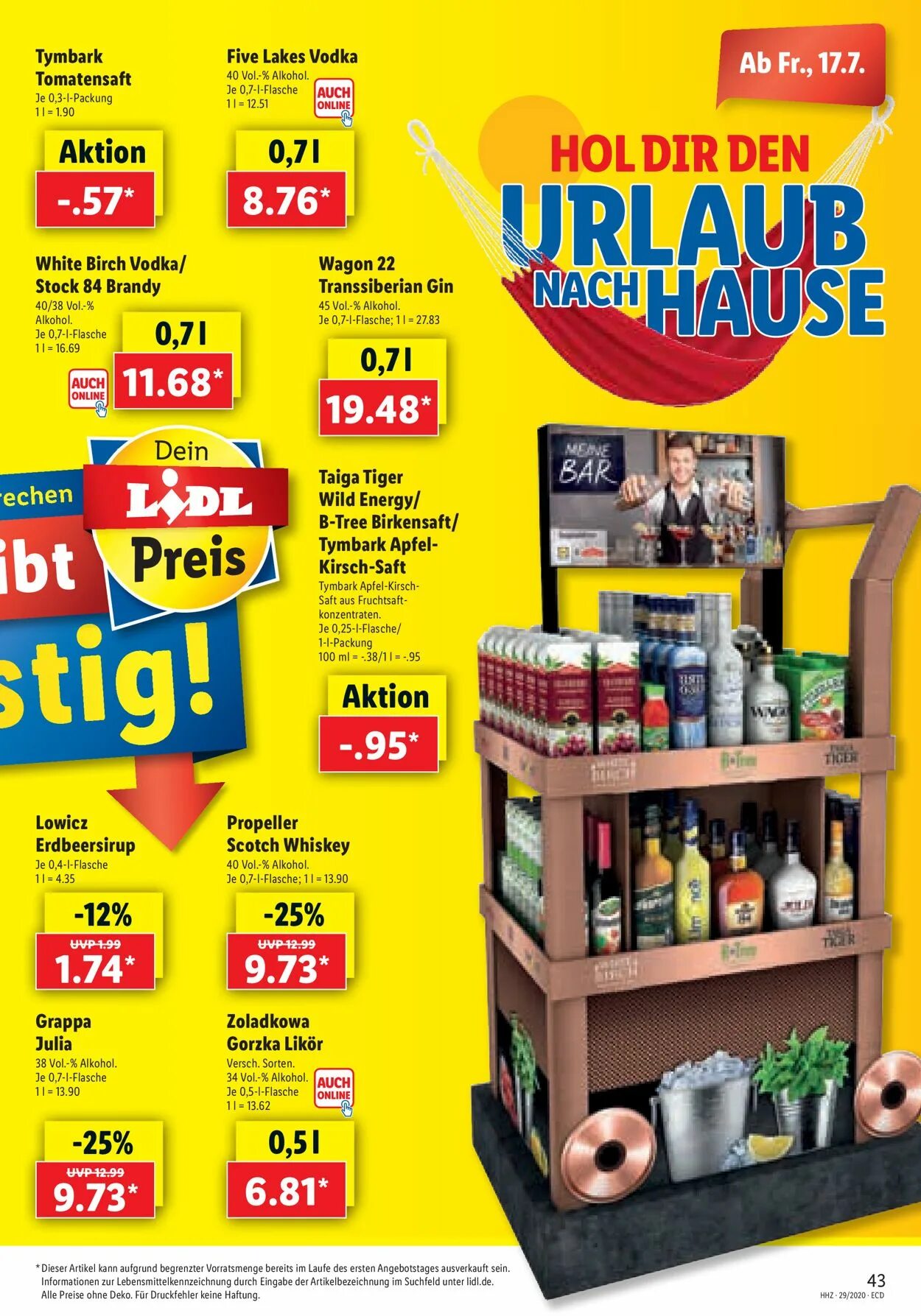 Lidl prospekt. Lidl.de prospekt. lidl volantino 6/02.