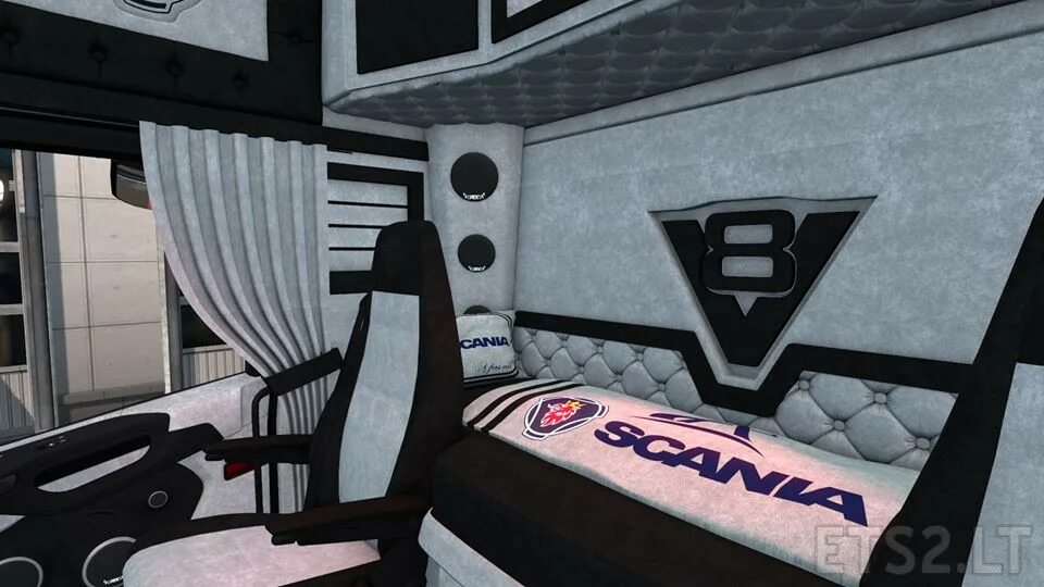 Интерьер scania. Интерьер скания для етс 2. салон на scania s ets2. интерьер для next_generation_scania ets2. ets 2 scania nextgen interior.
