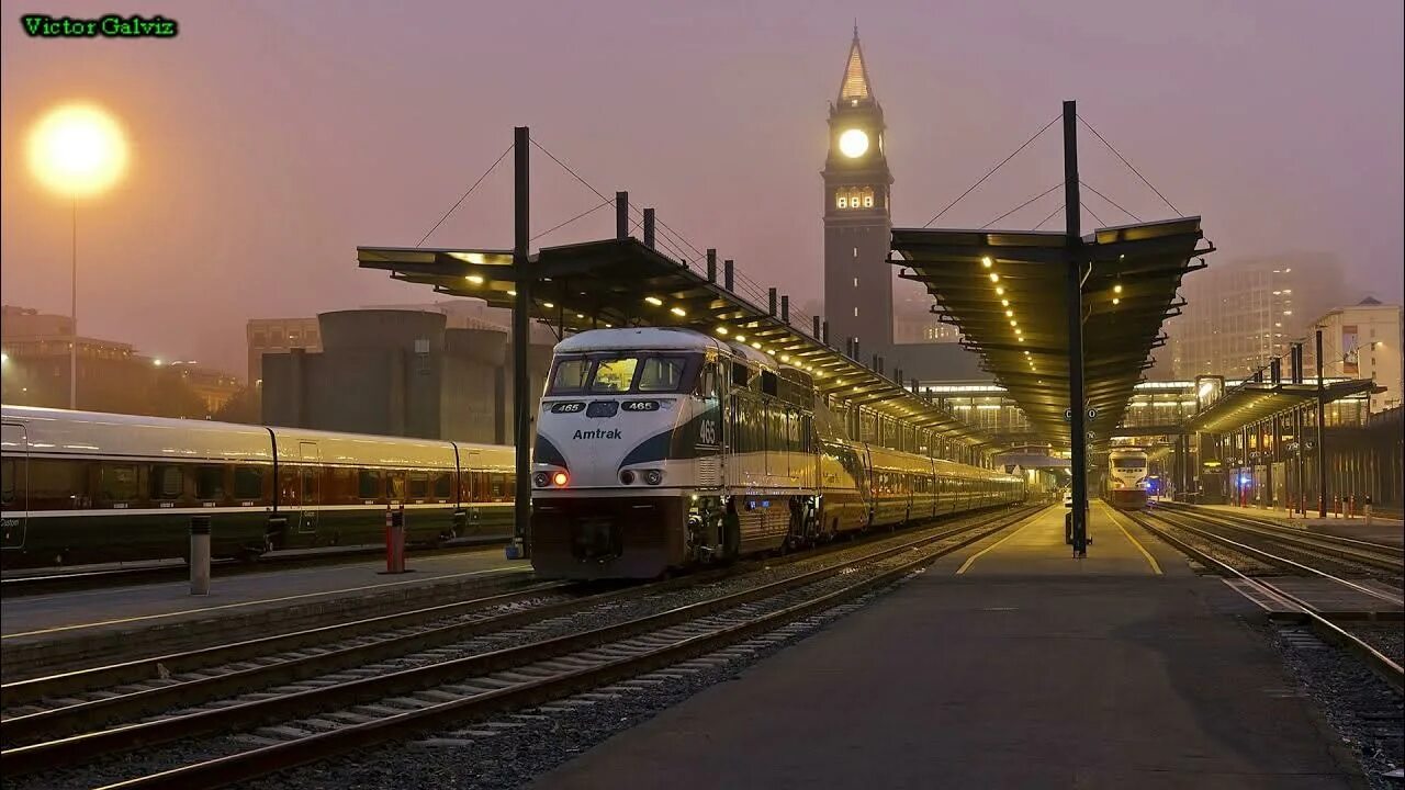 Train is in the station