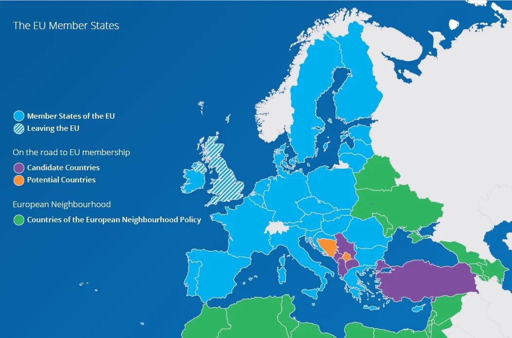 Union of European States. Европейский Союз карта. Современная карта европейского Союза. Европейская политика соседства карта. Union member