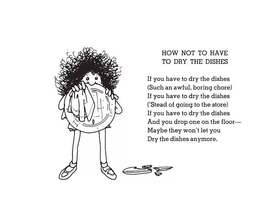 Have you done the dishes. Shel Silverstein poems. Shel Silverstein poems for Kids. Poems книга. English poem картинки.