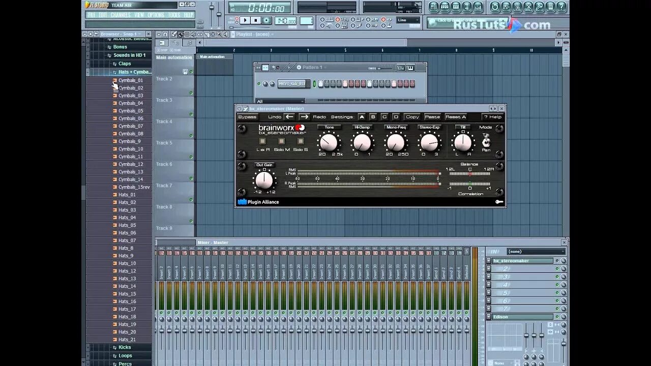 Сведение и мастеринг. Мастеринг в FL Studio. Автоматизация сведение мастеринг. Моно в фл студио.