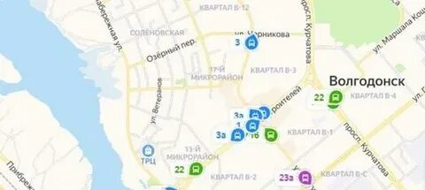 Маршрут автобусов волгодонск