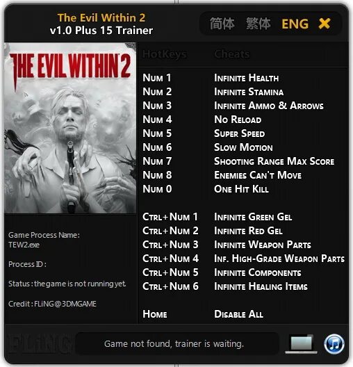 The evil within коды. The evil within коды