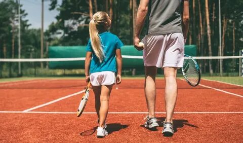 My brother and i good tennis