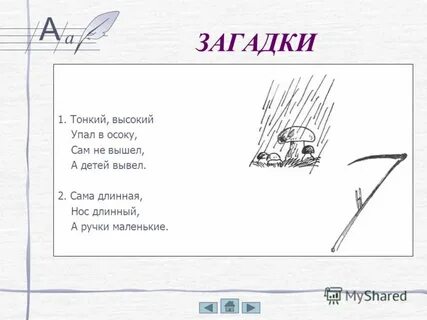 Тонкие загадки