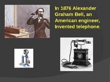The telephone was invented alexander bell