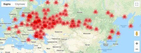 Карта нарушений