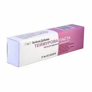 Теймурова паста инструкция по применению отзывы