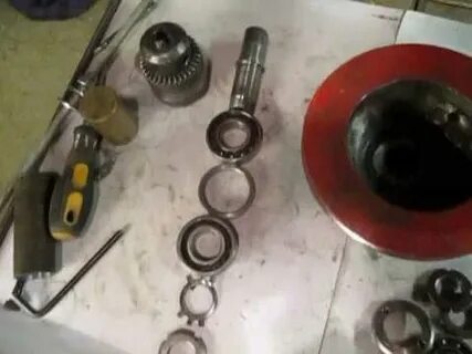 Разборка сверлильного станка