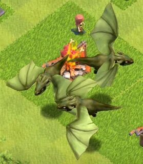 Clash of clans дракон