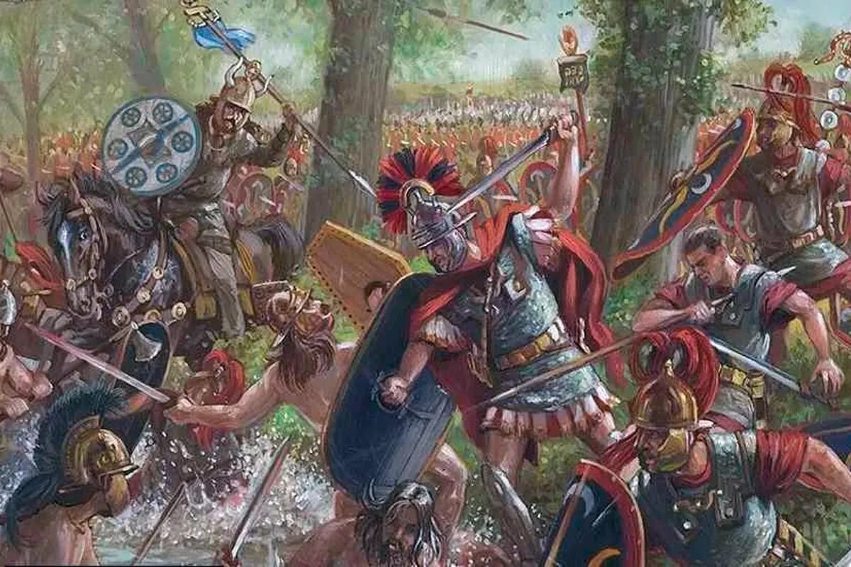 Римское нашествие. Римские Легионы в Галльской войне.
