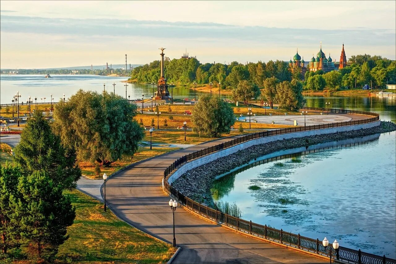 В каких городах есть набережные