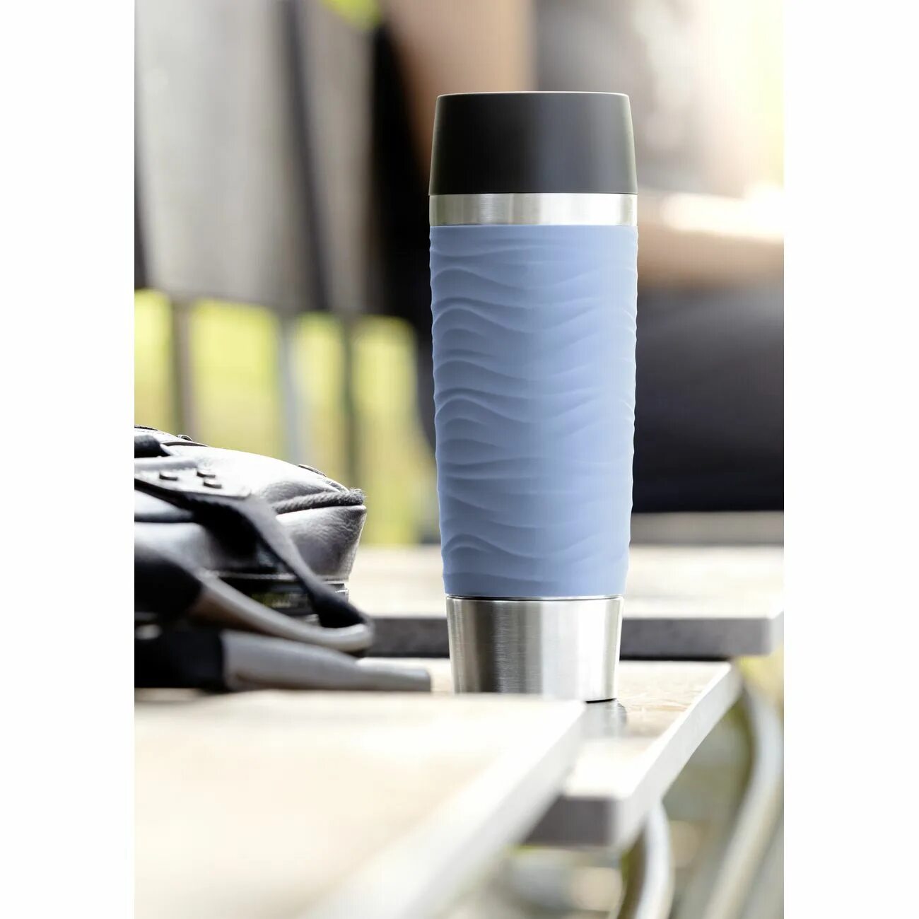 Emsa travel mug waves 0,36. Emsa travel mug waves. 36л white. Термокружка emsa 0. Emsa travel mug (0,36 л).