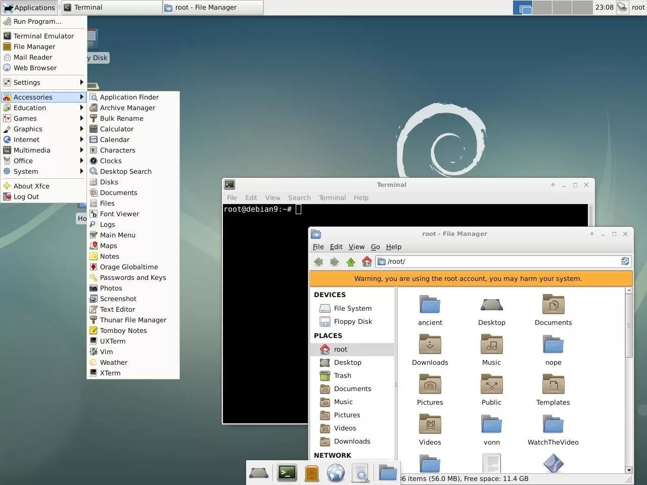 Debian установка xfce. Линукс дебиан. линукс xfce. debian файловый менеджер. debian офис.