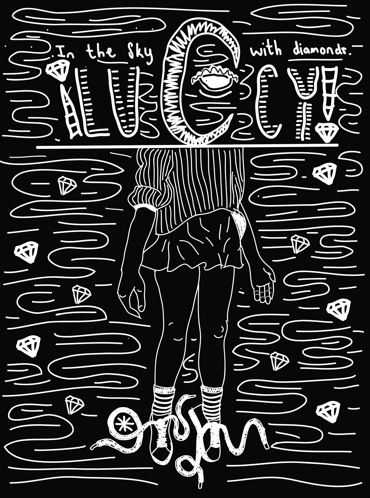 Beatles lucy in the sky with diamonds. Lucy in the Sky with Diamonds. Lucy in the Sky with Diamonds the Beatles. Рисунок Lucy in the Sky. Lucy in the Sky with Diamonds рисунок.