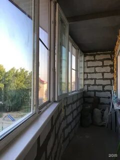 Балкон без отделки