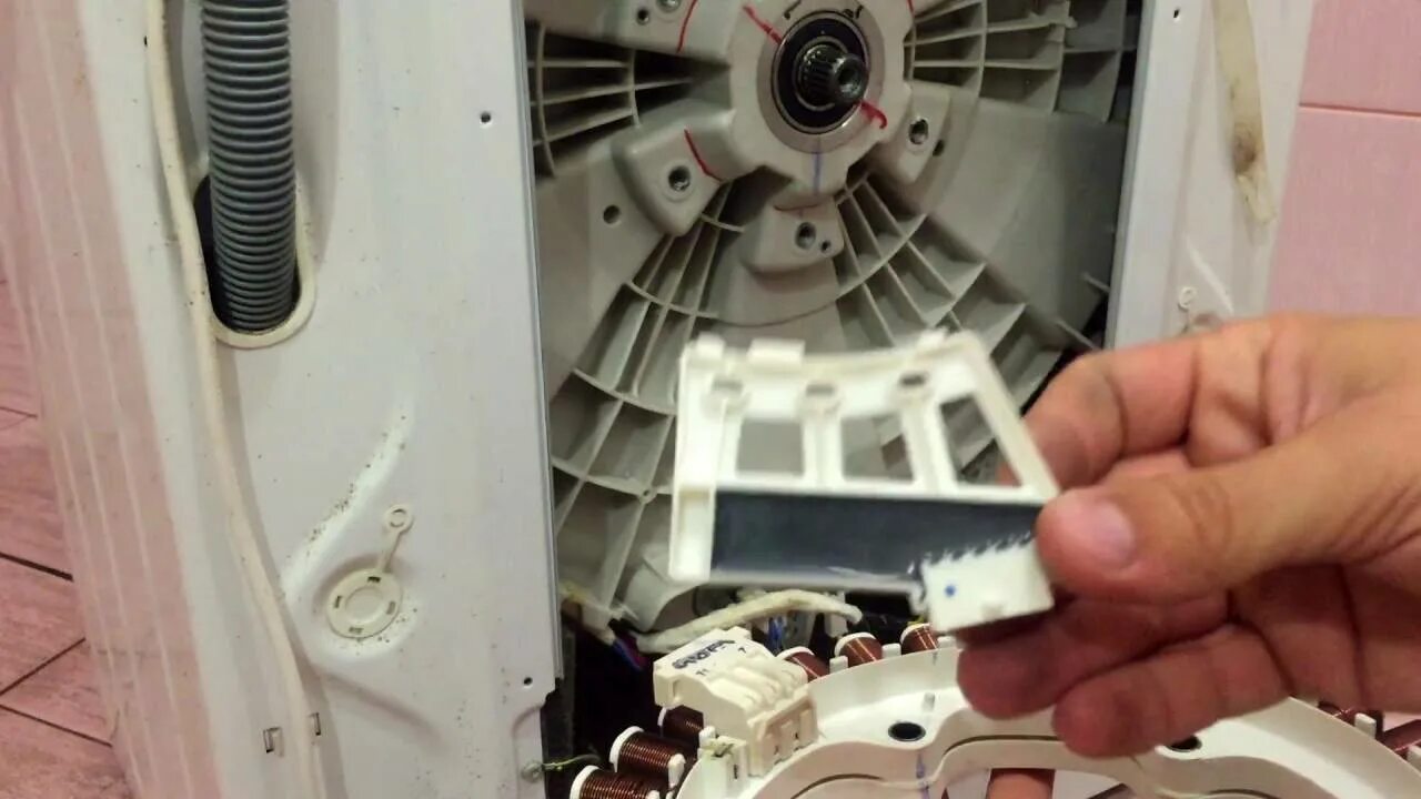 Lg не отжимает ошибка