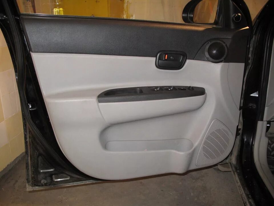 Шумоизоляция дверей. Смена акустики. - Hyundai Sonata V (NF), 2 л, 2008 года авт