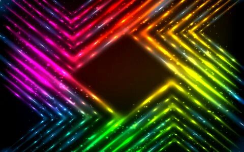 Neon colorful