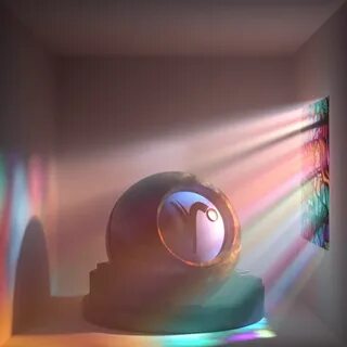 Volume rendered