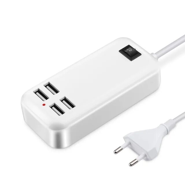 Зарядник с 4 USB-портами. +USB зарядная CINKEYPRO ЕС Plug. Юсб сетевая зарядка с проводом на 3 порта. Зарядка на 4 юсб адаптер. Купить новую зарядку