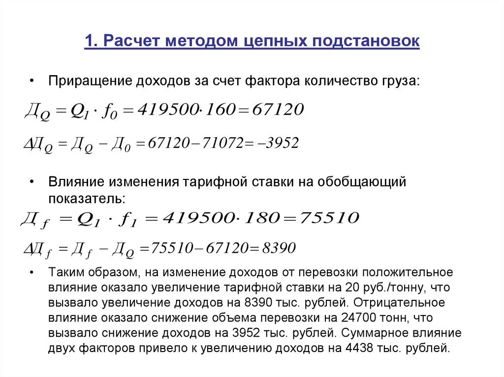 Метод цепных подстановок формула. Метод цепных подстановок двухфакторная модель. Факторный анализ методом цепных подстановок. Анализ затрат методом цепных подстановок. Влияние факторов на изменение затрат