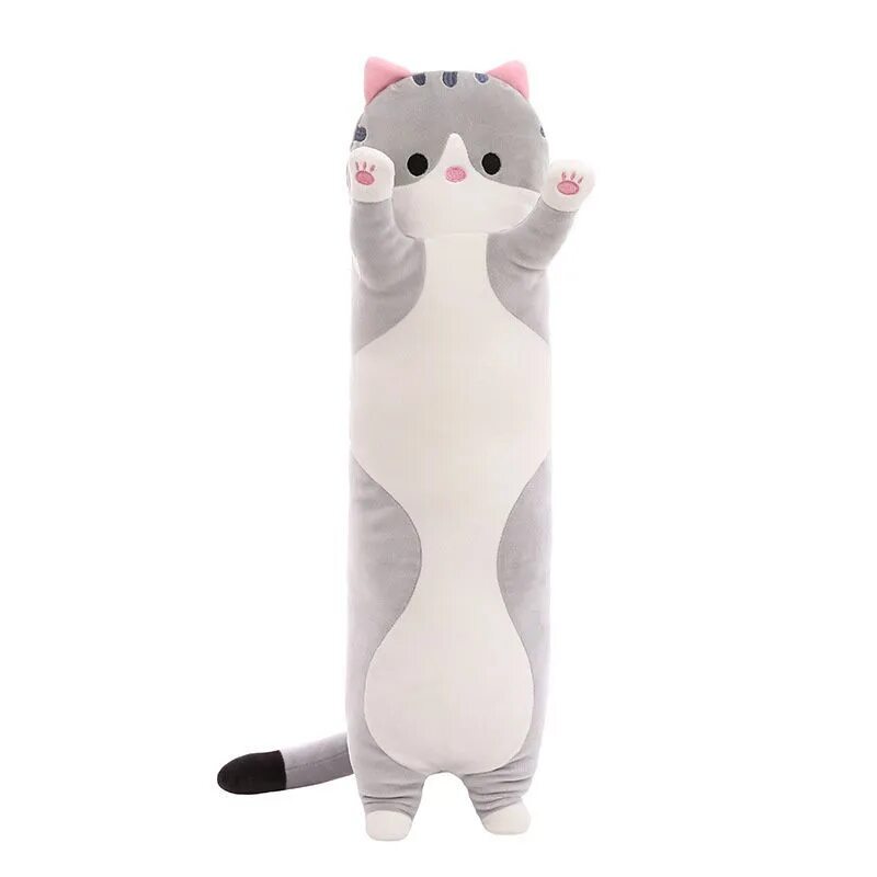 Игрушка подушка кот батон. Мягкая игрушка подушка обнимашка длинный кот батон 70 см. кот батон 70 см. кот батон мягкая игрушка 90 см. мягкая игрушка кот сосиска hy311009506gr.