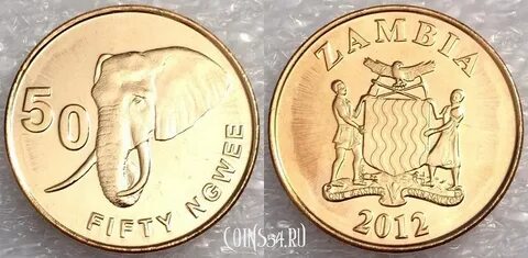 Монета замбии 4