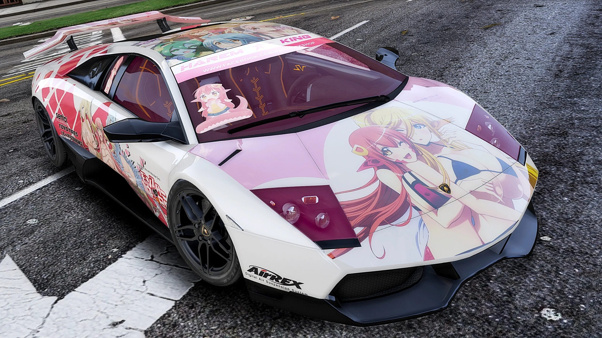 Винил Itasha Zero two. Itasha GTA 5. Nissan Skyline Itasha. Пон кар