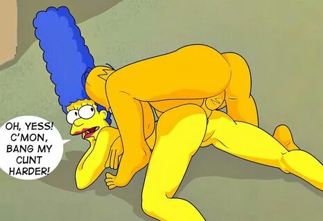 Homer Simpson and Marge Simpson Nude.