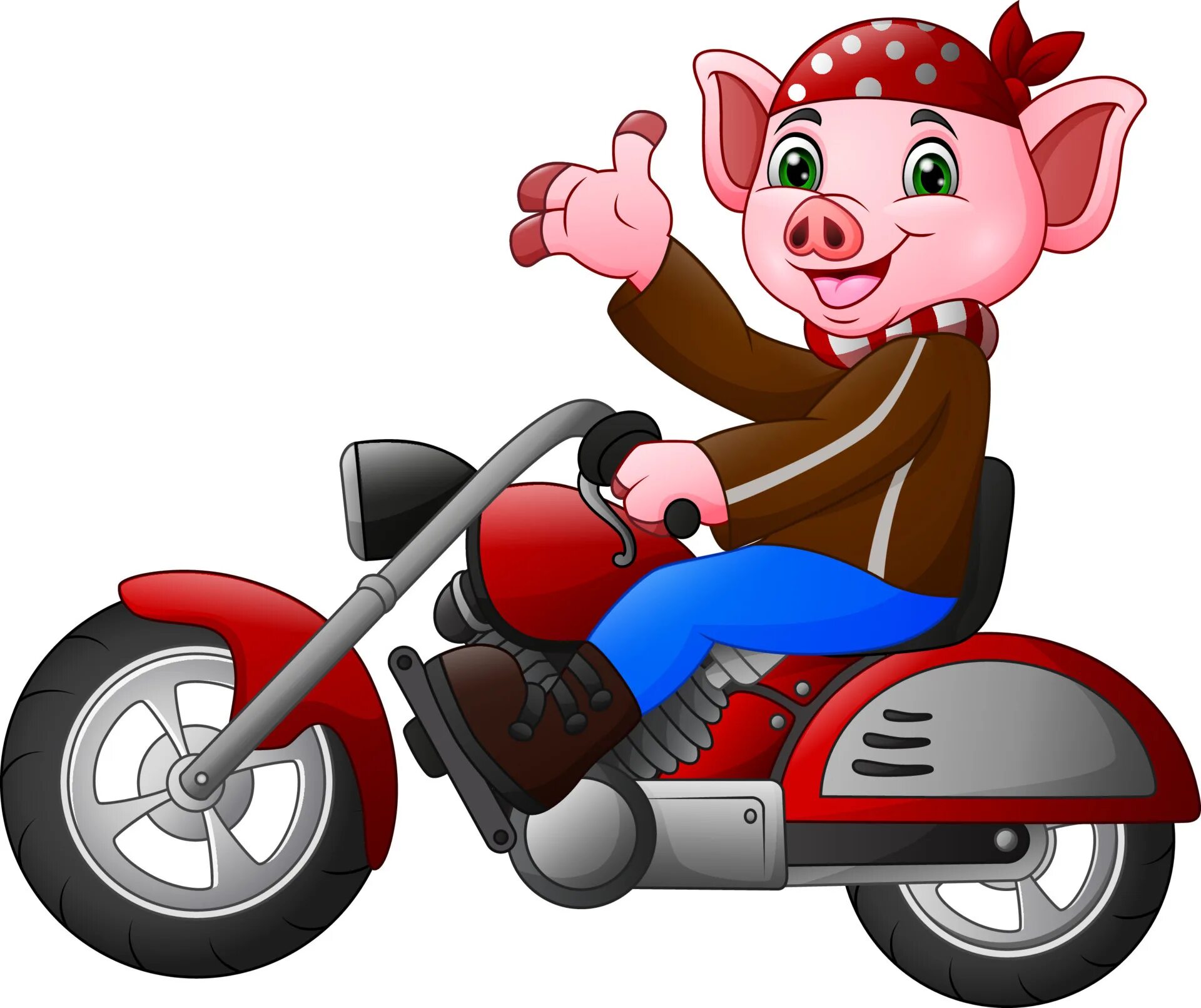 Pig riding