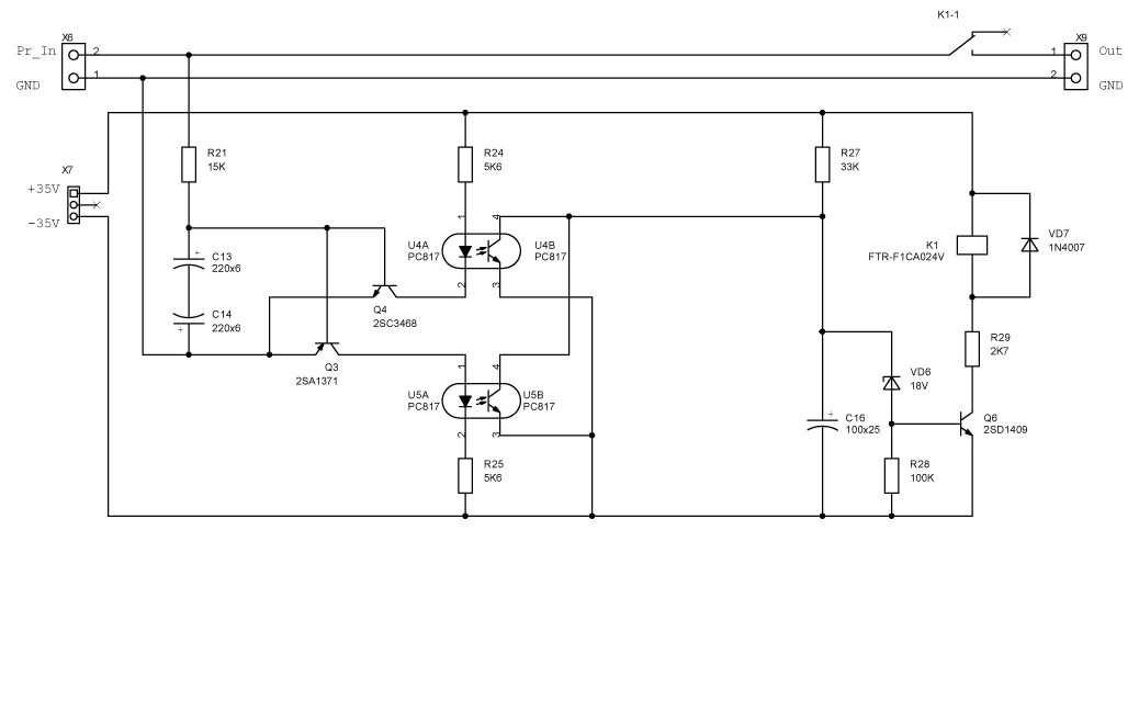 Схема защиты ас на микросхеме Repairing a NAD C370 Amplifier The Slow Start Protection Module Problem Norw