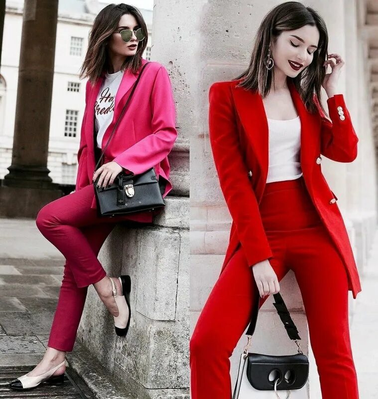 какие костюмы в моде для женщин. актуальные костюмы.