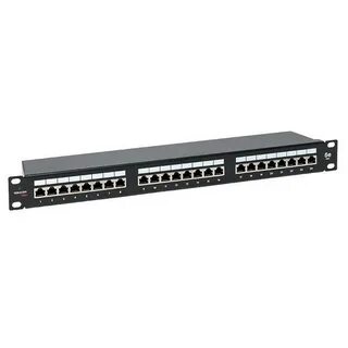 Патч панель экранированная 24 rj 45