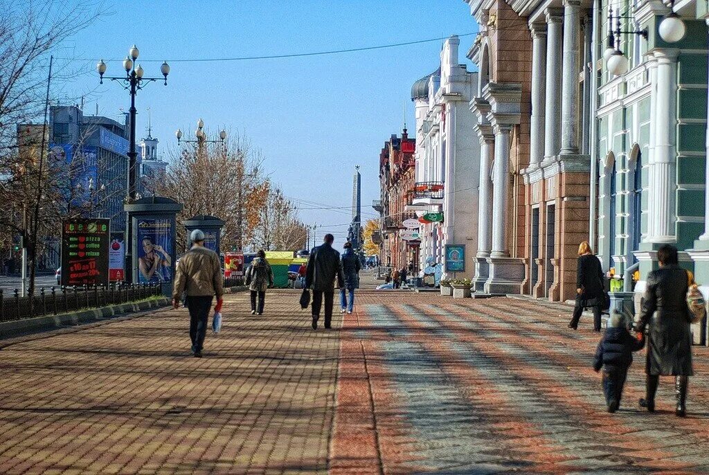 Городской сайт хабаровска. Хабаровск Муравьева Амурского. Центральная улица Хабаровска. Центральная улица - Муравьева Амурского. Улица Муравьева Амурского Хабаровск.