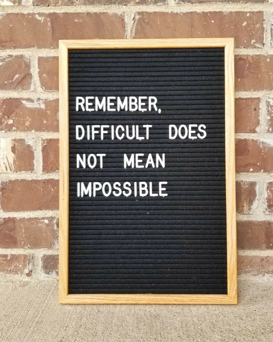 Important things to remember