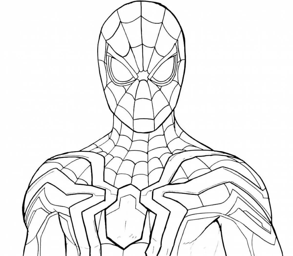 Pin on super heroes Spider coloring page, Spiderman coloring, Disney coloring pa