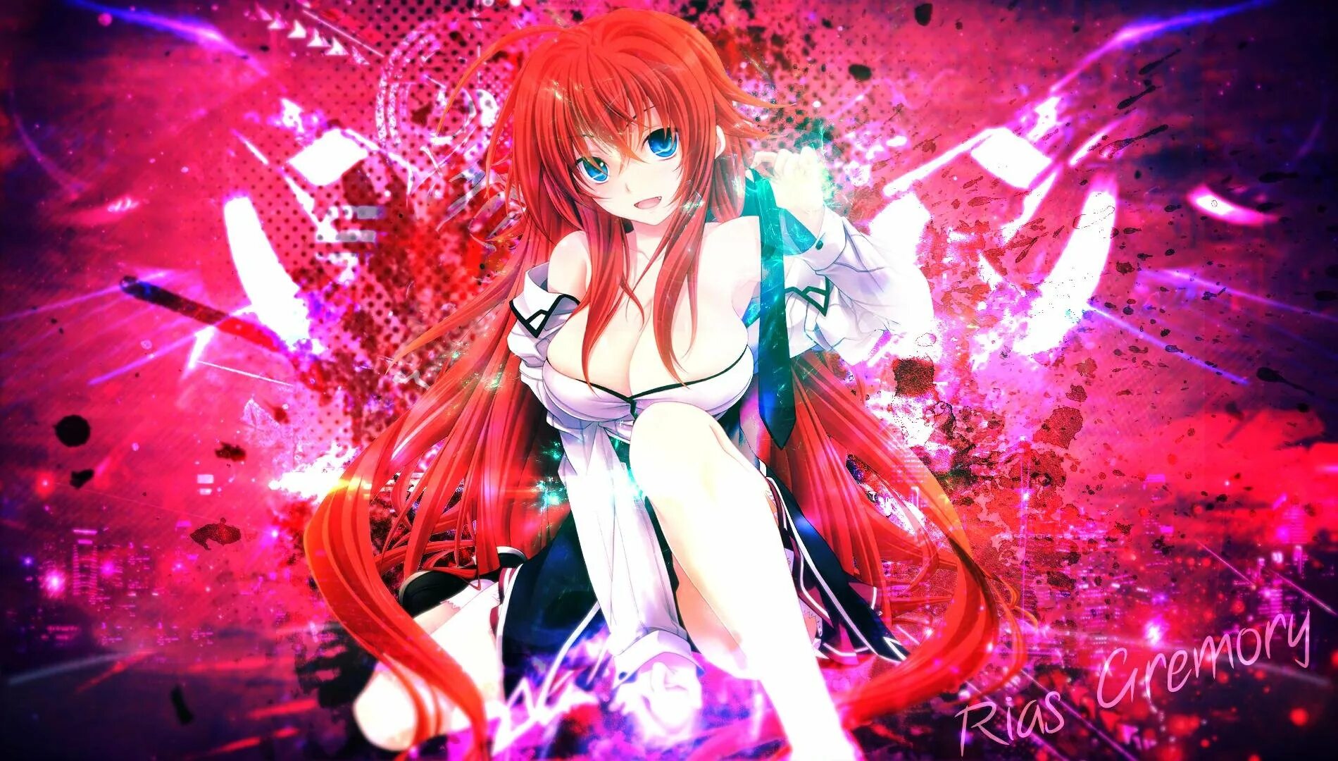 Rias Gremory. Риас Гремори Art. Rias x