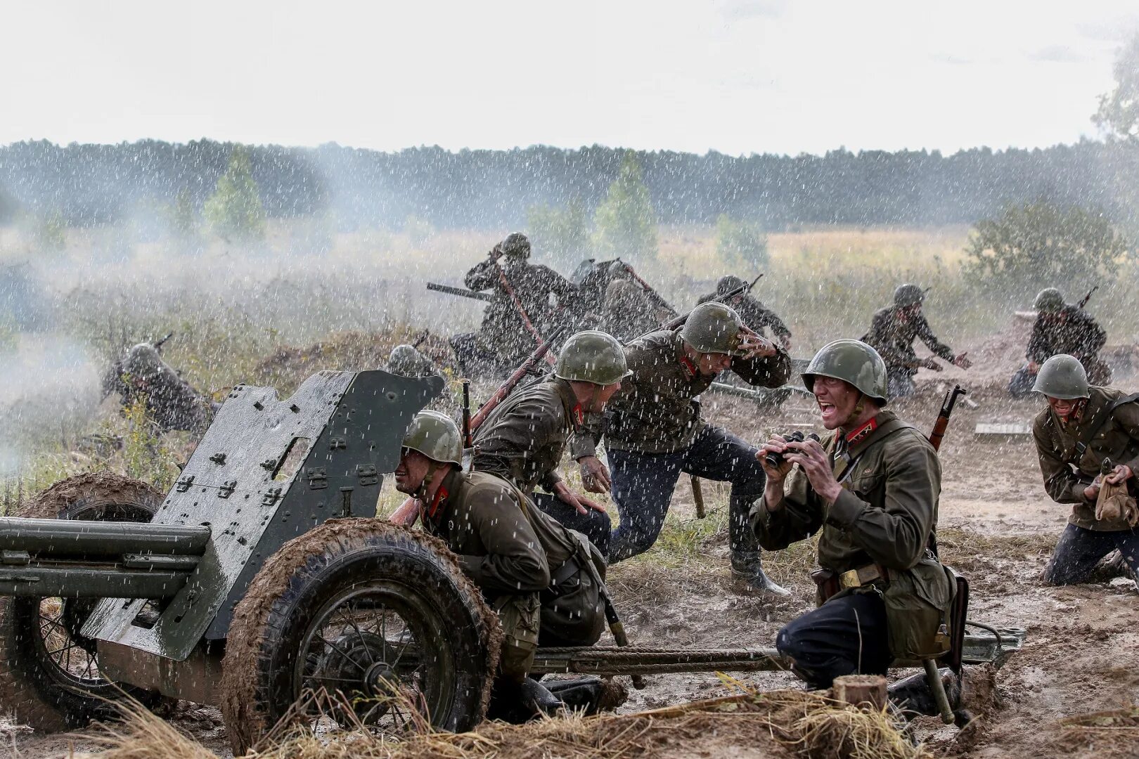 Военно историческая драма. Ильинский рубеж / Подольские курсанты (2020). Ильинский рубеж 1941г.