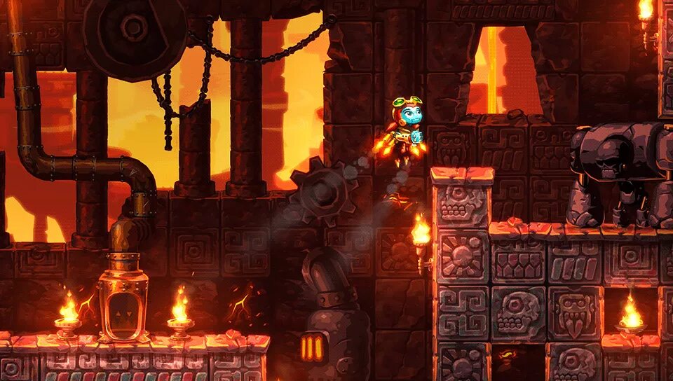 Steamworld dig 2. STEAMWORLD dig. STEAMWORLD dig 2 сюжет. STEAMWORLD dig 3 Дата выхода.