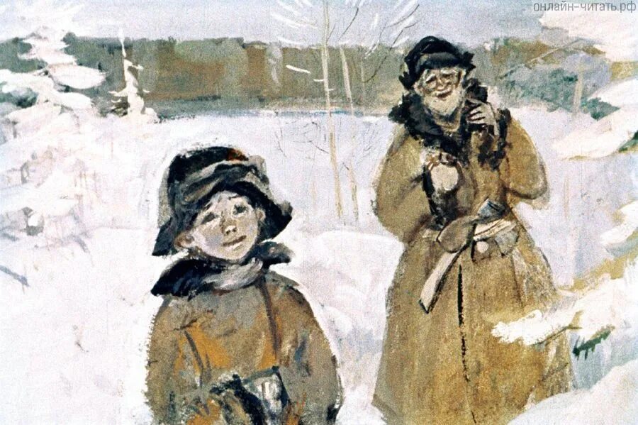 Ваня на деревню дедушке