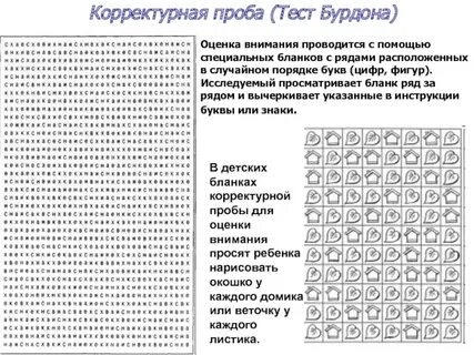 Для исследования устойчивости внимания используются какие пробы