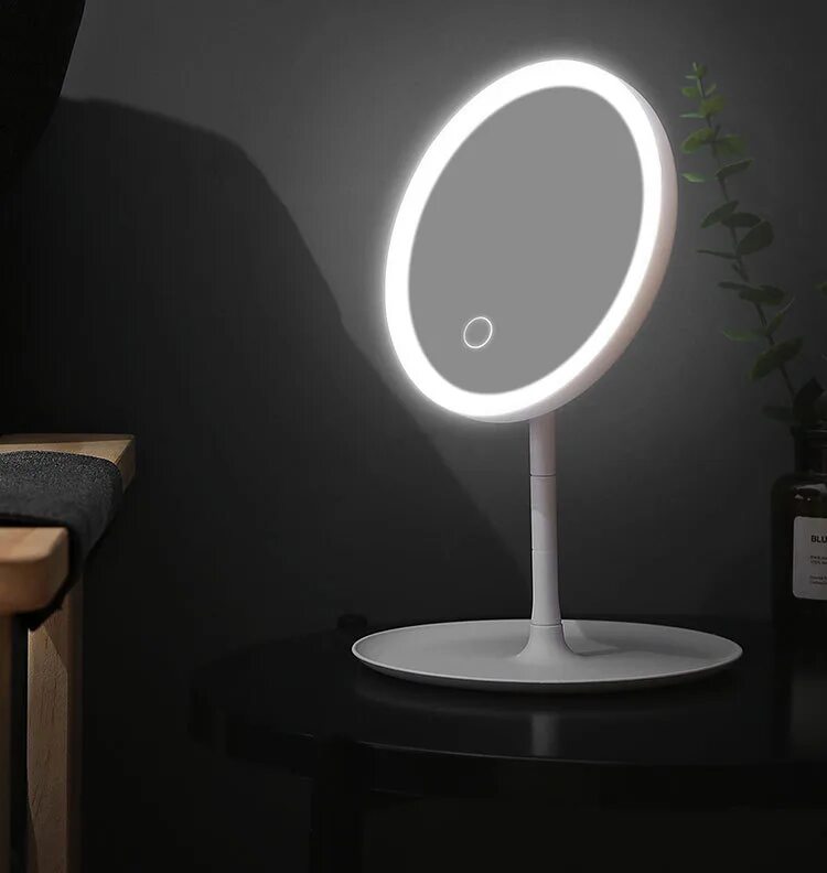 Зеркало с подсветкой для макияжа Hollywood Makeup Vanity Mirror With Light Large Lighted Make Up Touch Screen Tab