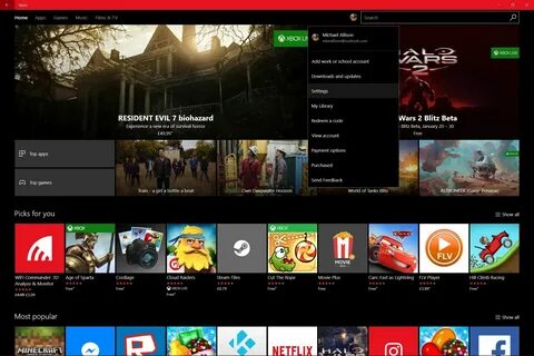 Windows game center