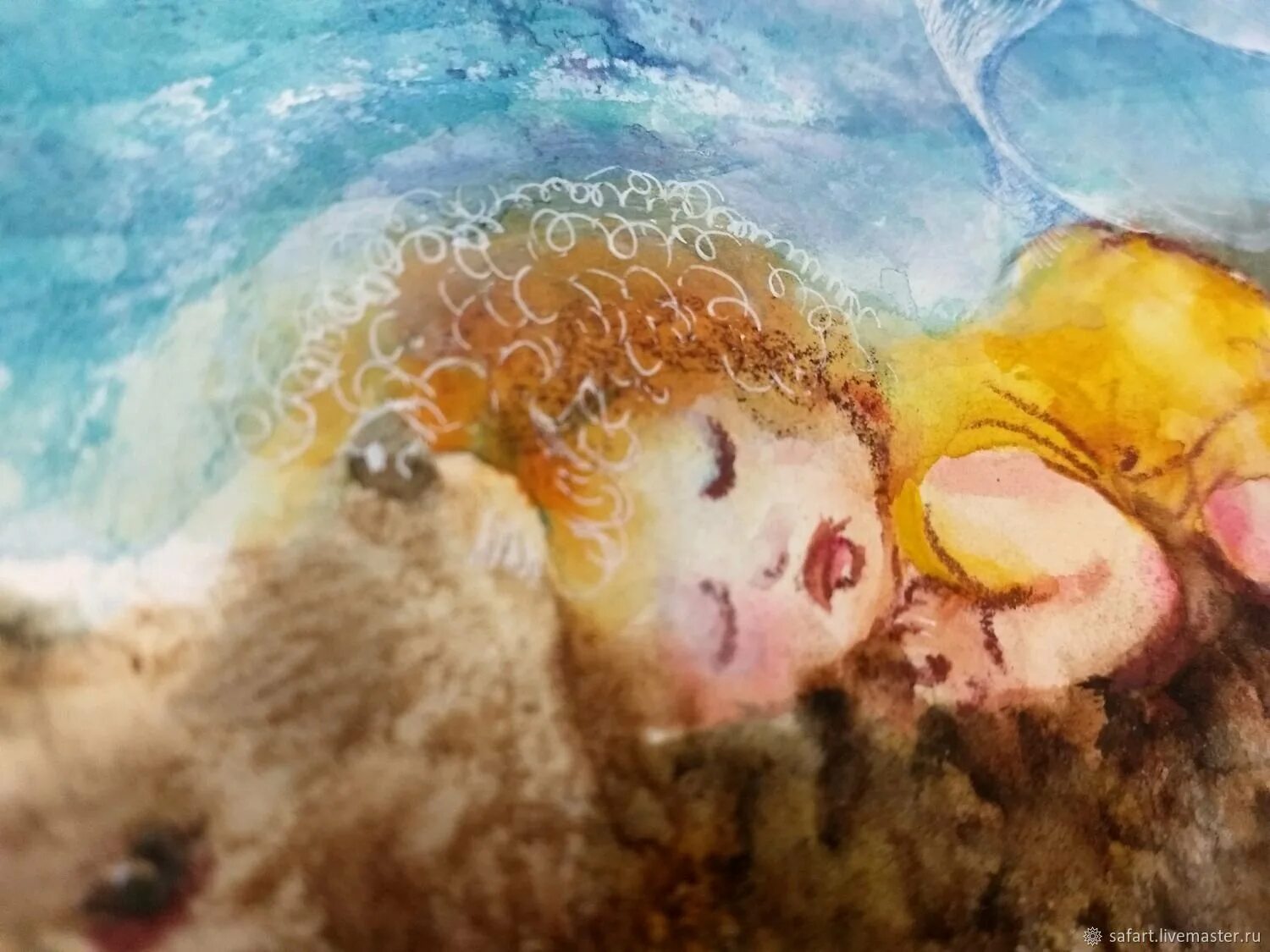 Позитивные солнечные картины. Позитивная живопись. Акварель harumi kosugi. Добрые рисунки. Добрые акварели.