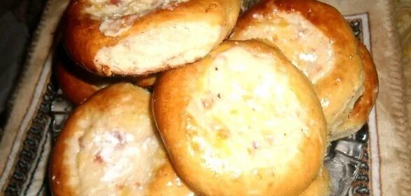 Шанежки с творогом - пошаговый рецепт с фото на Повар.ру
