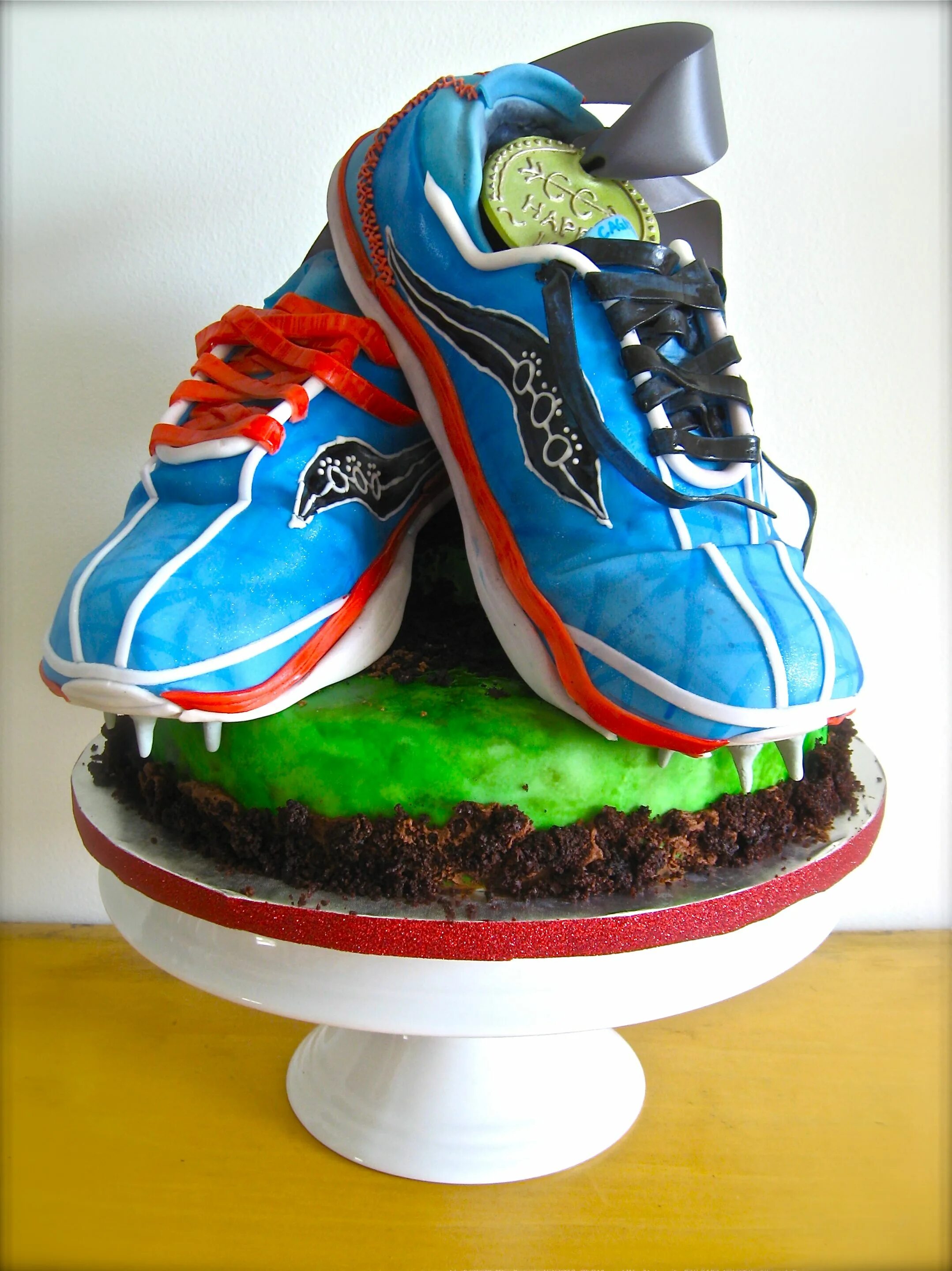 Running cake