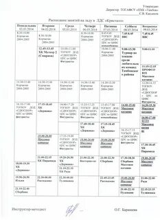 Ледовый дворец кристалл междуреченск расписание