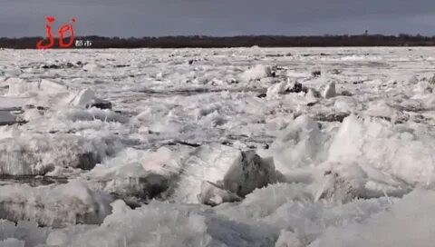 Ледоход на амуре в 2024 году
